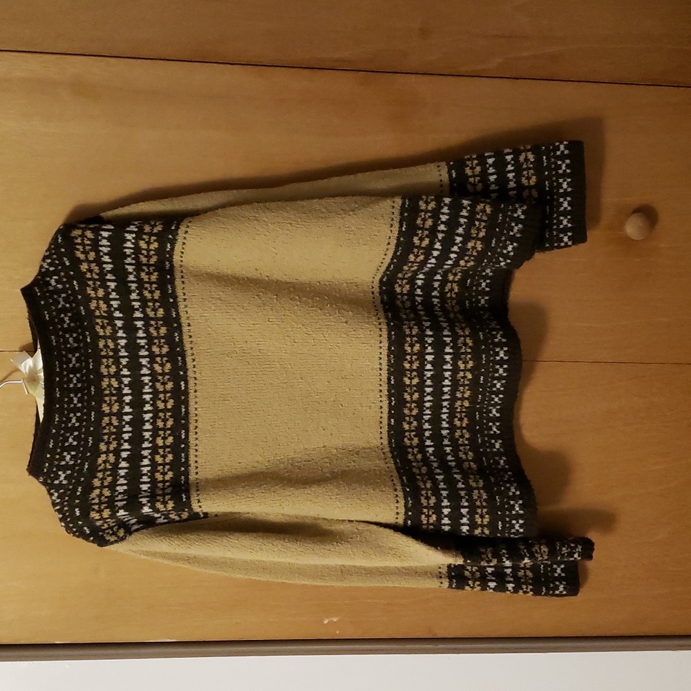 Rare Cozy Vintage Brown Sweater